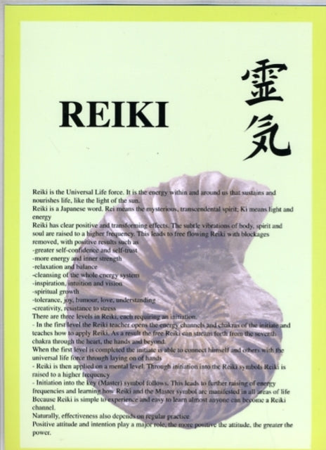 Book cover of: Reiki -- A4