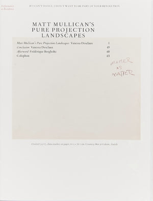Matt Mullican's Pure Projection Landscapes