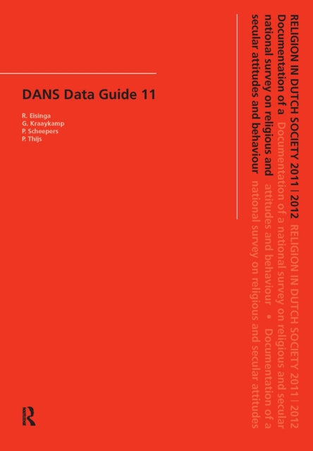 Book cover of: Religion in Dutch Society 2011-2012. By: Eisinga