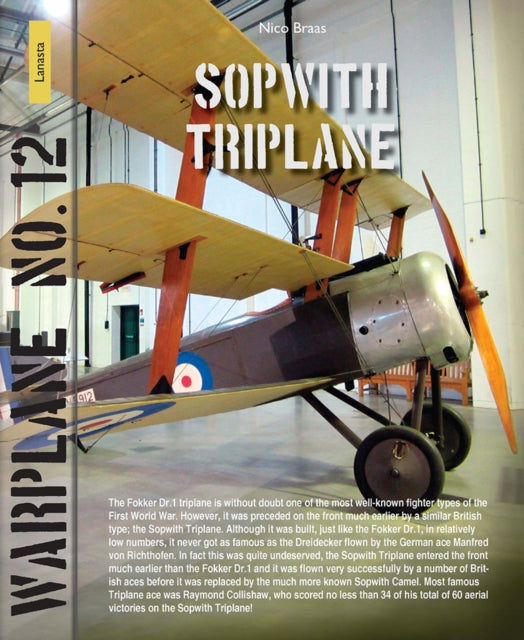 Book cover of: Sopwith Triplane. By: Nico Braas