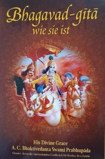 Book cover of: Bhagavad Gita Wie Sie Ist [German language]