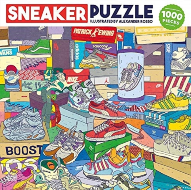 Book cover of: Sneaker Puzzle. By: Alexander Rosso