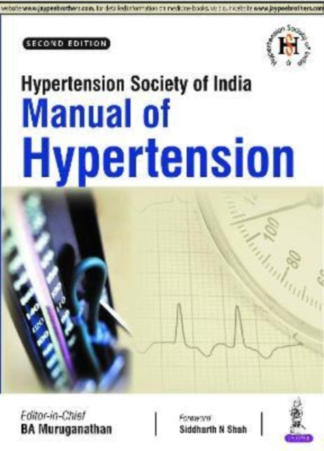 Book cover of: Manual of Hypertension. By: MURUGANATHAN