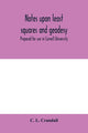 Book cover of: Notes upon least squares and geodesy