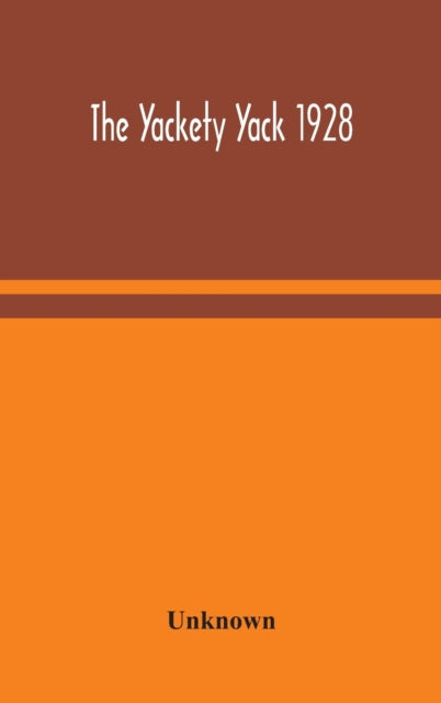 Book cover of: Yackety yack 1928