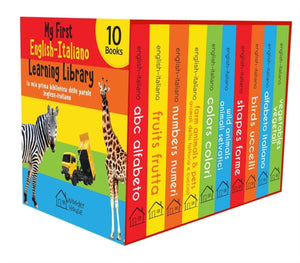 My First English-Italian Learning Library