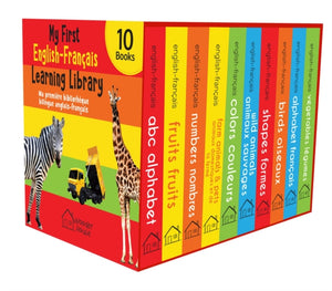 My First English-French Learning Library