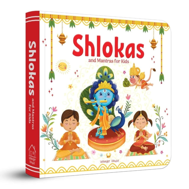 Book cover of: Shlokas and Mantras For Kids. By: Wonder House Books