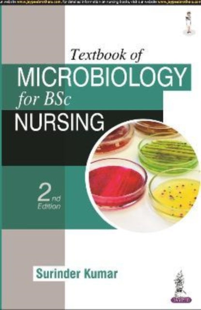 Book cover of: Textbook of Microbiology for BSc Nursing. By: Surinder Kumar