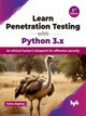 Book cover of: Learn Penetration Testing with Python 3.x