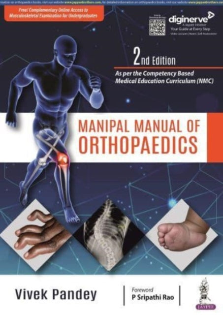 Book cover of: Manipal Manual of Orthopaedics. By: Vivek Pandey