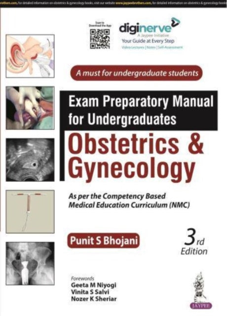 Book cover of: Exam Preparatory Manual for Undergraduates: Obstetrics & Gynecology. By: Punit S. Bhojani