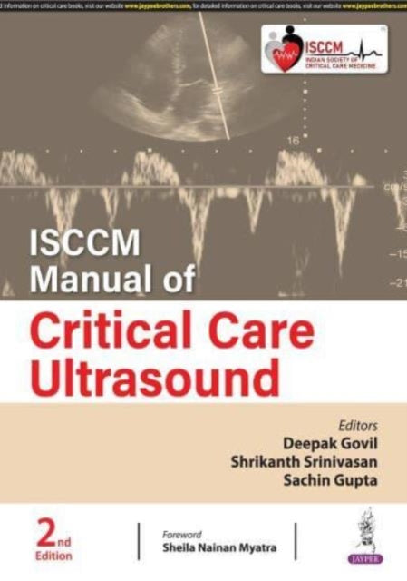 Book cover of: ISCCM Manual of Critical Care Ultrasound