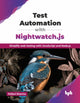 Book cover of: Test Automation with Nightwatch.js