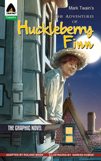 Book cover of: Adventures of Huckleberry Finn. By: Mark Twain