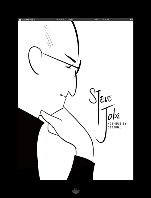 Book cover of: Steve Jobs: Genius by Design. By: Jason Quinn