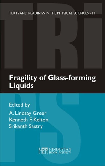 Book cover of: Fragility of Glass-Forming Liquids. By: A. Lindsay Greer