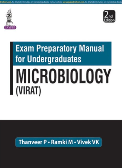 Book cover of: Exam Preparatory Manual Microbiology. By: Ramki M.
