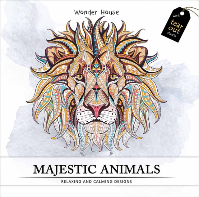 Book cover of: Majestic Animals. By: Wonder House Books