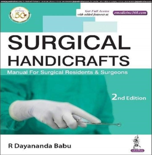 Book cover of: Surgical Handicrafts. By: R. Dayananda Babu