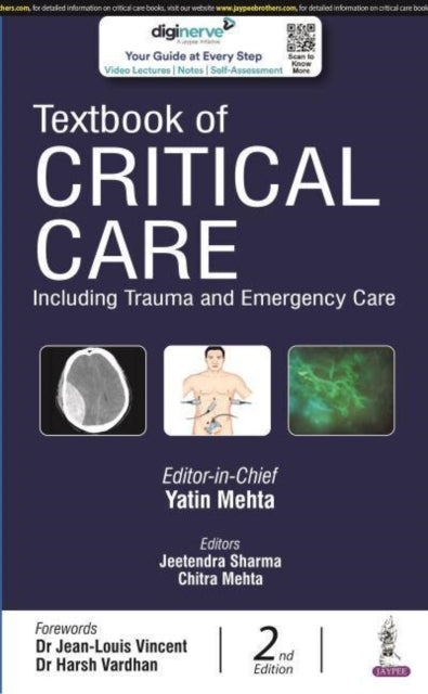 Book cover of: Textbook of Critical Care. By: Yatin Mehta