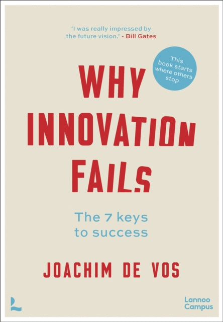 Book cover of: Why Innovation Fails. By: VOS