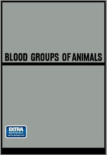Blood Groups of Animals