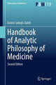 Book cover of: Handbook of Analytic Philosophy of Medicine. By: Kazem Sadegh-Zadeh