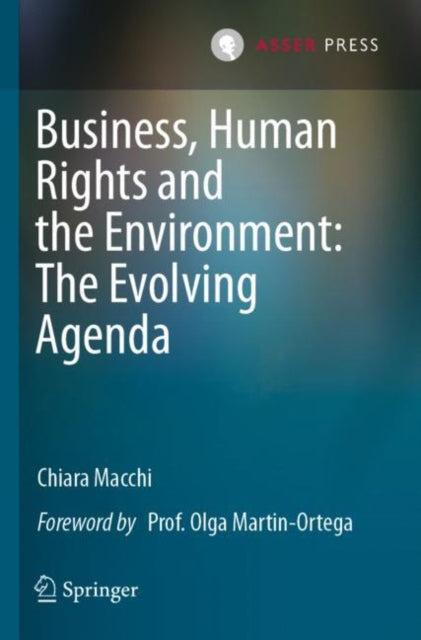 Book cover of: Business, Human Rights and the Environment: The Evolving Agenda. By: Chiara Macchi