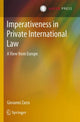 Book cover of: Imperativeness in Private International Law. By: Giovanni Zarra