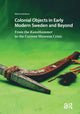 Book cover of: Colonial Objects in Early Modern Sweden and Beyond. By: Mårten Snickare