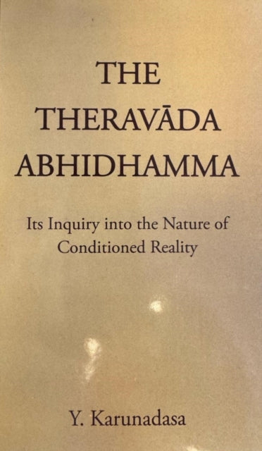 Book cover of: Theravada Abhidhamma