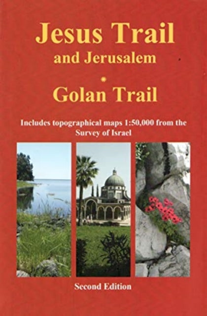 Book cover of: Jesus Trail & Jerusalem - The Golan Trail