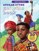 Book cover of: African Attire Coloring Book