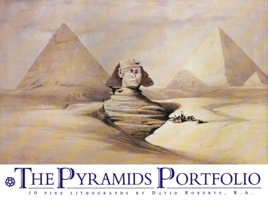 Book cover of: Pyramids Portfolio. By: David Roberts