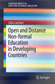 Book cover of: Open and Distance Non-formal Education in Developing Countries. By: Colin Latchem