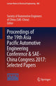 Book cover of: Proceedings of the 19th Asia Pacific Automotive Engineering Conference & SAE-China Congress 2017: Selected Papers. By: Society of Automotive Engineers (SAE-China)