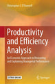 Book cover of: Productivity and Efficiency Analysis. By: Christopher J. O'Donnell