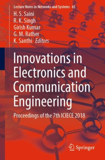Book cover of: Innovations in Electronics and Communication Engineering. By: H. S. Saini