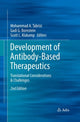 Book cover of: Development of Antibody-Based Therapeutics. By: Mohammad A. Tabrizi