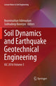 Book cover of: Soil Dynamics and Earthquake Geotechnical Engineering. By: Boominathan Adimoolam