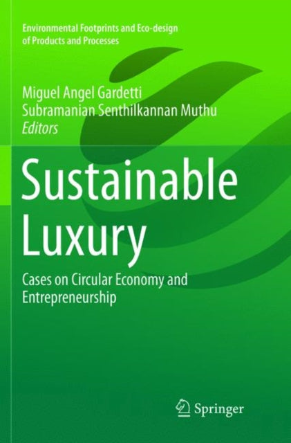 Book cover of: Sustainable Luxury
