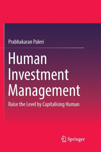 Book cover of: Human Investment Management. By: Prabhakaran Paleri