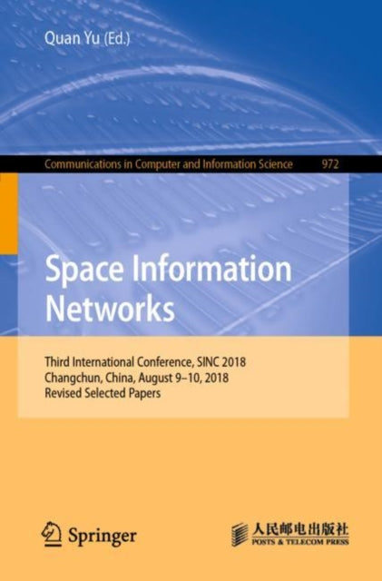 Book cover of: Space Information Networks. By: Quan Yu