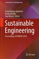 Book cover of: Sustainable Engineering. By: Arvind Kumar Agnihotri