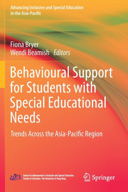 Book cover of: Behavioural Support for Students with Special Educational Needs. By: Fiona Bryer