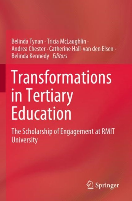 Book cover of: Transformations in Tertiary Education. By: Belinda Tynan