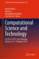Book cover of: Computational Science and Technology. By: Rayner Alfred