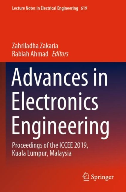 Book cover of: Advances in Electronics Engineering. By: Zahriladha Zakaria