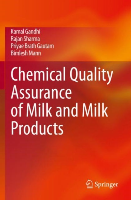 Book cover of: Chemical Quality Assurance of Milk and Milk Products. By: Kamal Gandhi